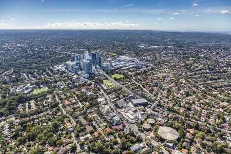 Aerial Image of CHATWOOD