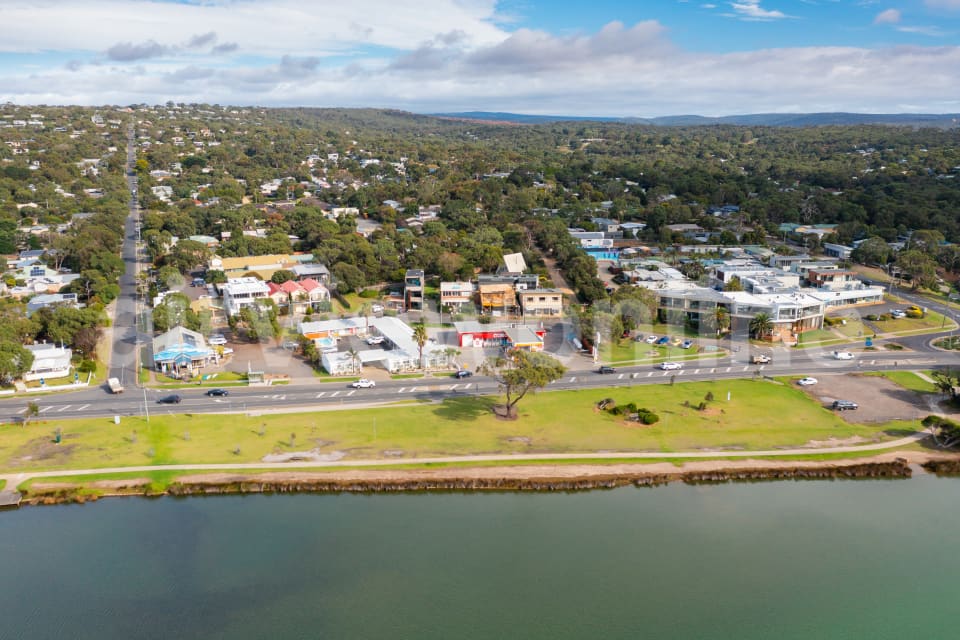 Aerial Image of Anglesea River and Town