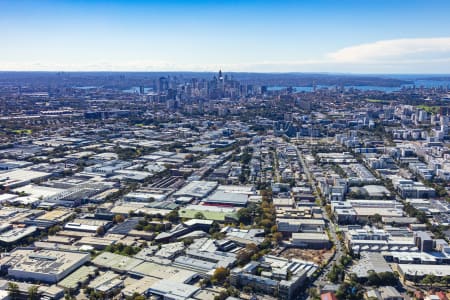 Aerial Image of ALEXANDRIA TO SYDNEY CBD