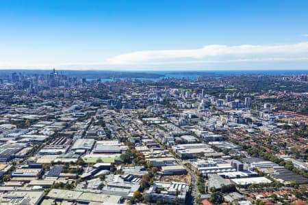 Aerial Image of ALEXANDRIA TO SYDNEY CBD