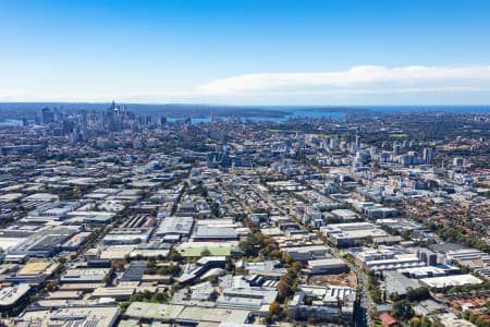 Aerial Image of ALEXANDRIA TO SYDNEY CBD