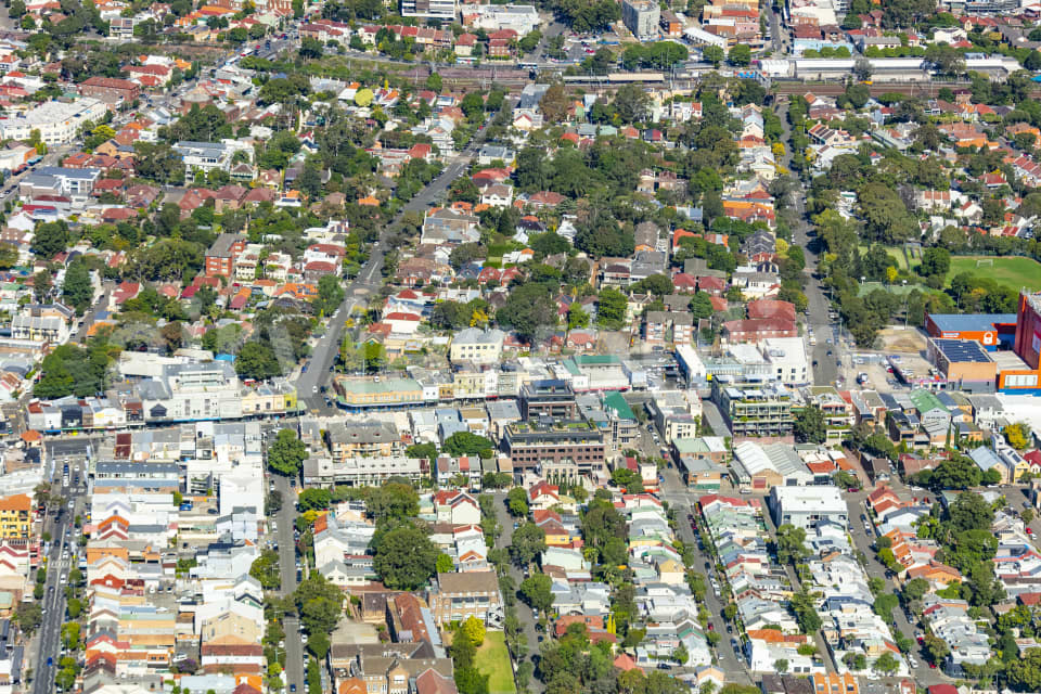 Aerial Image of Petersham and Leichhardt
