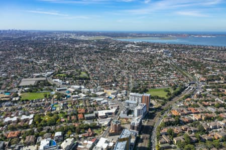 Aerial Image of HURSTVILLE CBD