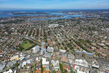 Aerial Image of HURSTVILLE CBD