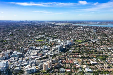 Aerial Image of HURSTVILLE CBD