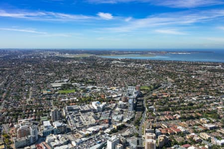 Aerial Image of HURSTVILLE CBD