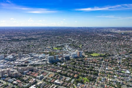 Aerial Image of HURSTVILLE CBD