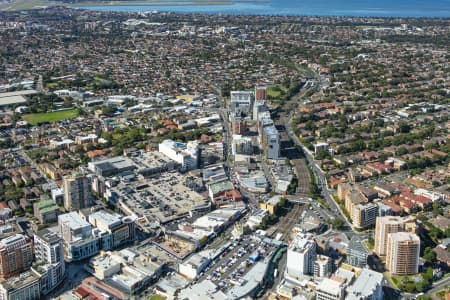 Aerial Image of HURSTVILLE CBD