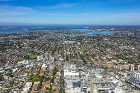 Aerial Image of HURSTVILLE CBD