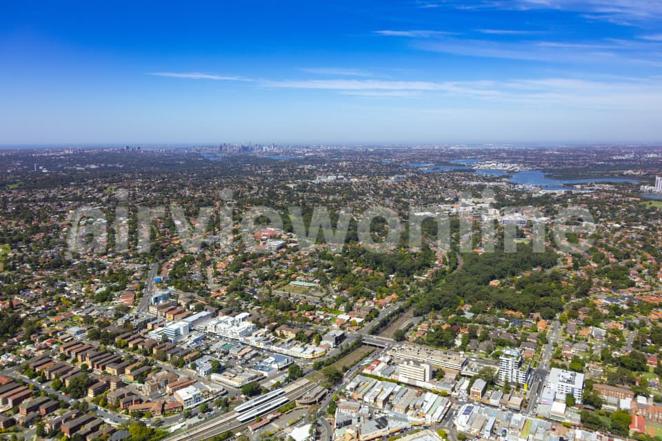 Aerial Image of Eastwood Shopping Centre