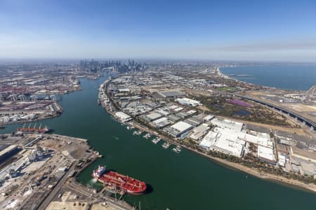 Aerial Image of PORT MELBOURNE