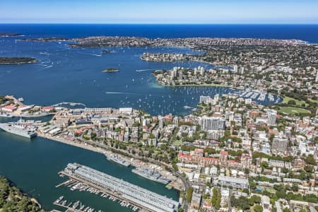 Aerial Image of WOOLOOMOOLOO