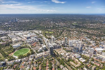 Aerial Image of ST LEONARDS