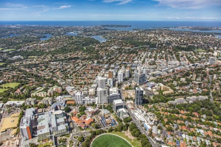 Aerial Image of ST LEONARDS