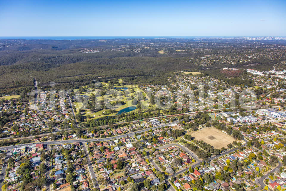 Aerial Image of Mount Colah