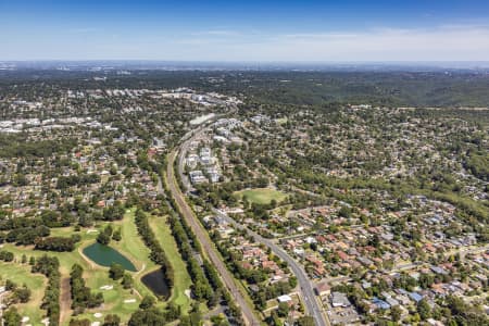 Aerial Image of MOUNT COLAH