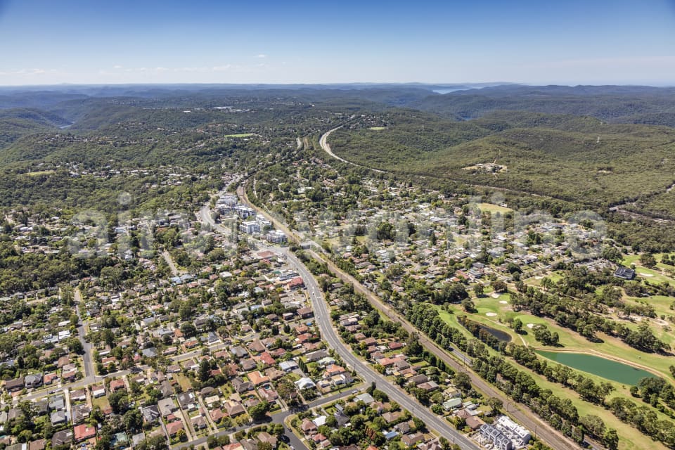 Aerial Image of Mount Colah