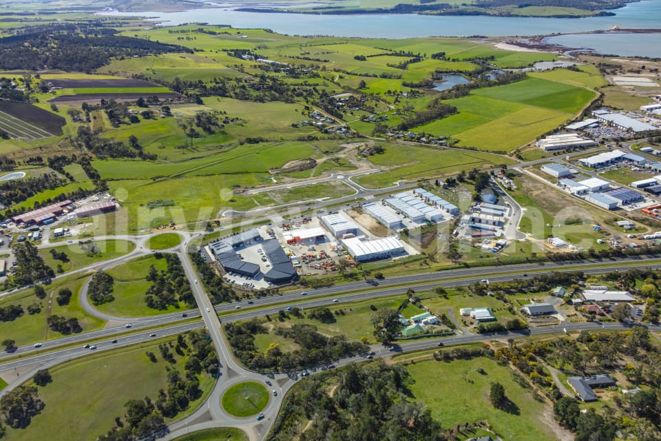 Aerial Image of Cambridge Tasmania