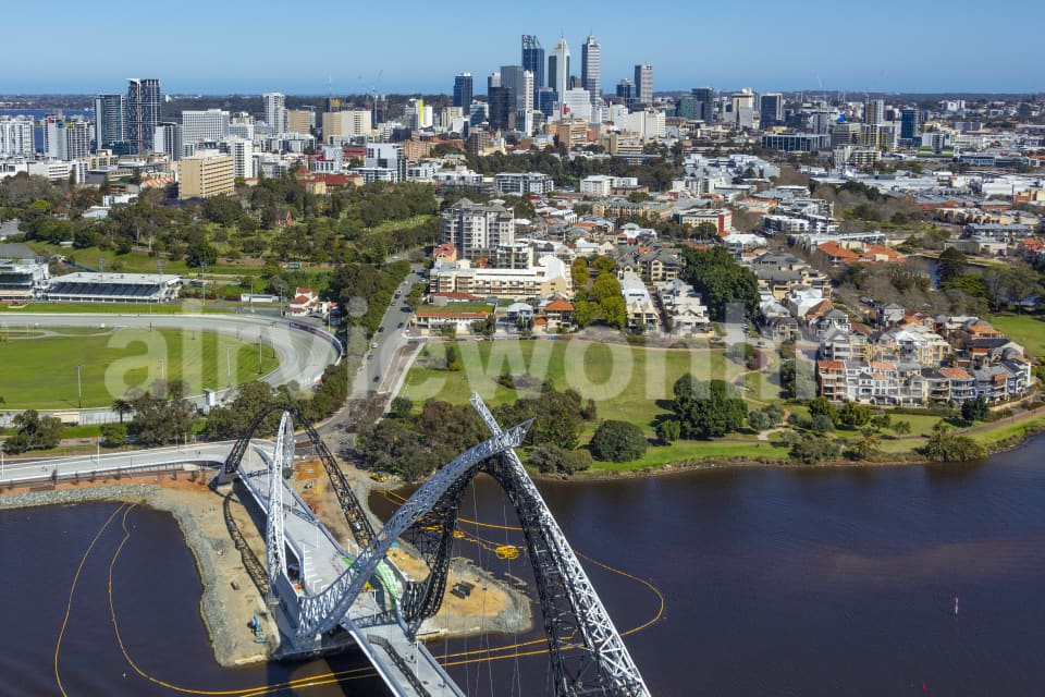 Aerial Image of Victoria Gardens East Perth
