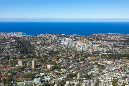 Aerial Image of EDGECLIFF AND WOOLLARHA TO BONDI