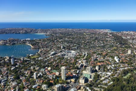 Aerial Image of EDGECLIFF AND WOOLLARHA TO BONDI
