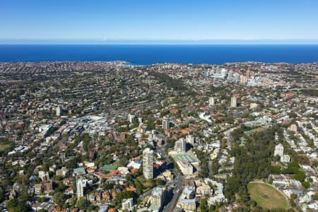 Aerial Image of EDGECLIFF AND WOOLLARHA TO BONDI