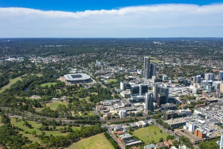 Aerial Image of PARRAMATTA CBD