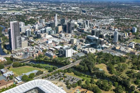 Aerial Image of PARRAMATTA CBD