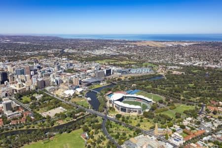 Aerial Image of ADELAIDE CBD