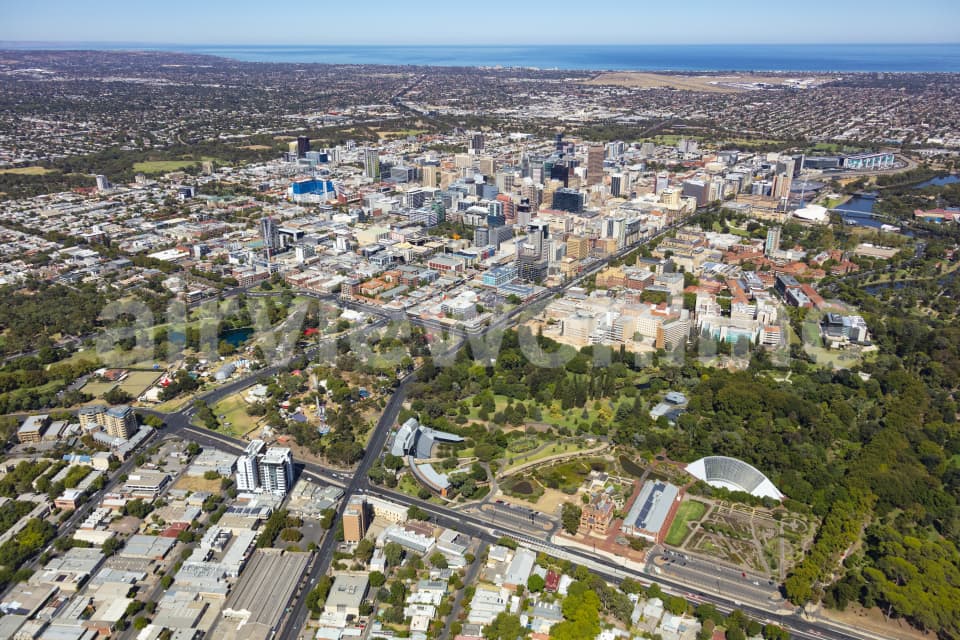 Aerial Image of Australian Native Garden Adelaide
