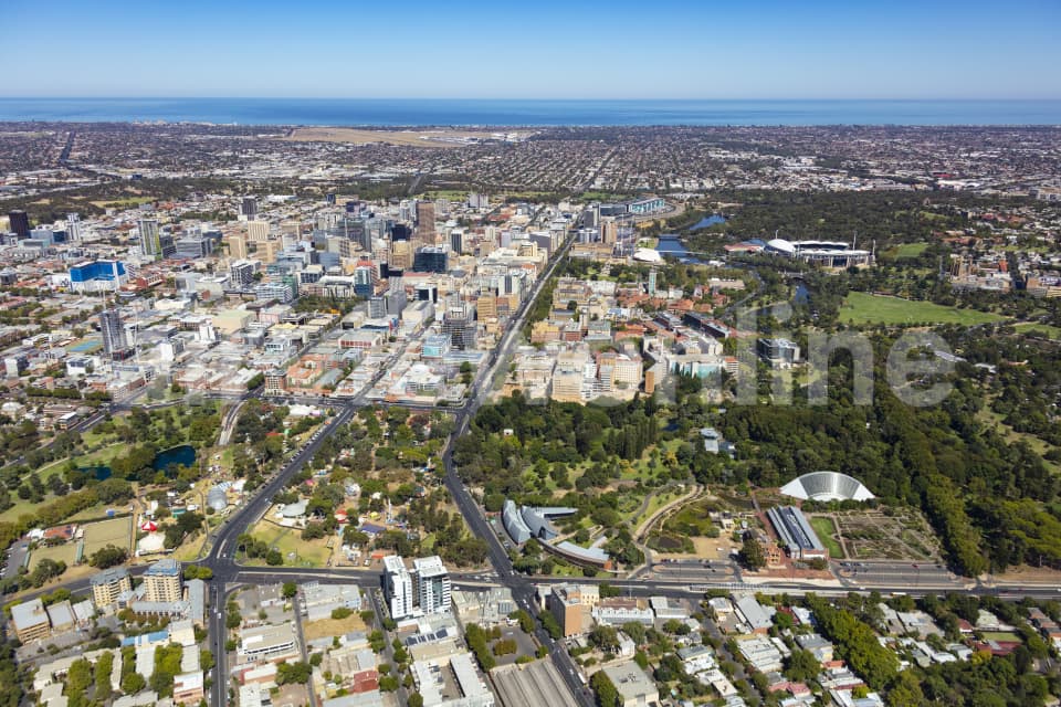 Aerial Image of Australian Native Garden Adelaide