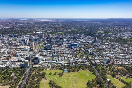 Aerial Image of ADELAIDE CBD