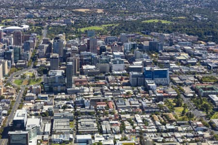 Aerial Image of ADELAIDE CBD