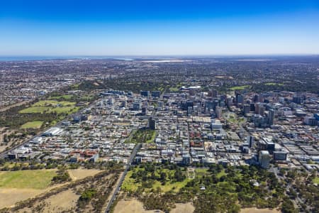 Aerial Image of ADELAIDE CBD