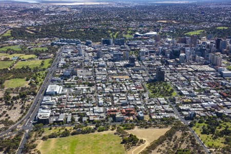 Aerial Image of ADELAIDE CBD