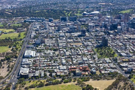 Aerial Image of ADELAIDE CBD