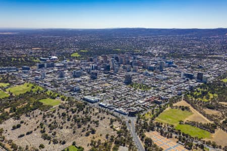 Aerial Image of ADELAIDE CBD