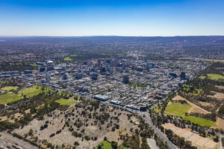 Aerial Image of ADELAIDE CBD