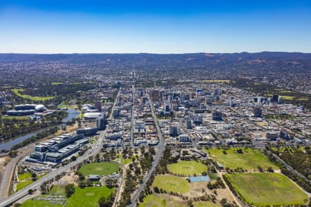 Aerial Image of ADELAIDE CBD