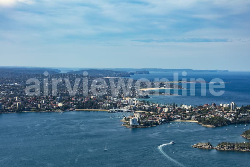 Aerial Image of Manly To Palm Beach