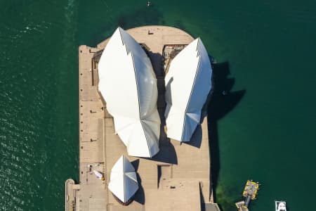 Aerial Image of SYDNEY OPERA HOUSE, YEAR OF THE PIG 2019