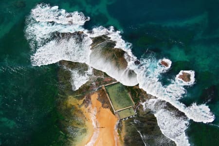 Aerial Image of WAVES ABSTRACT - LIFESTYLE