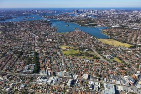 Aerial Image of FIVE DOCK SHOPS