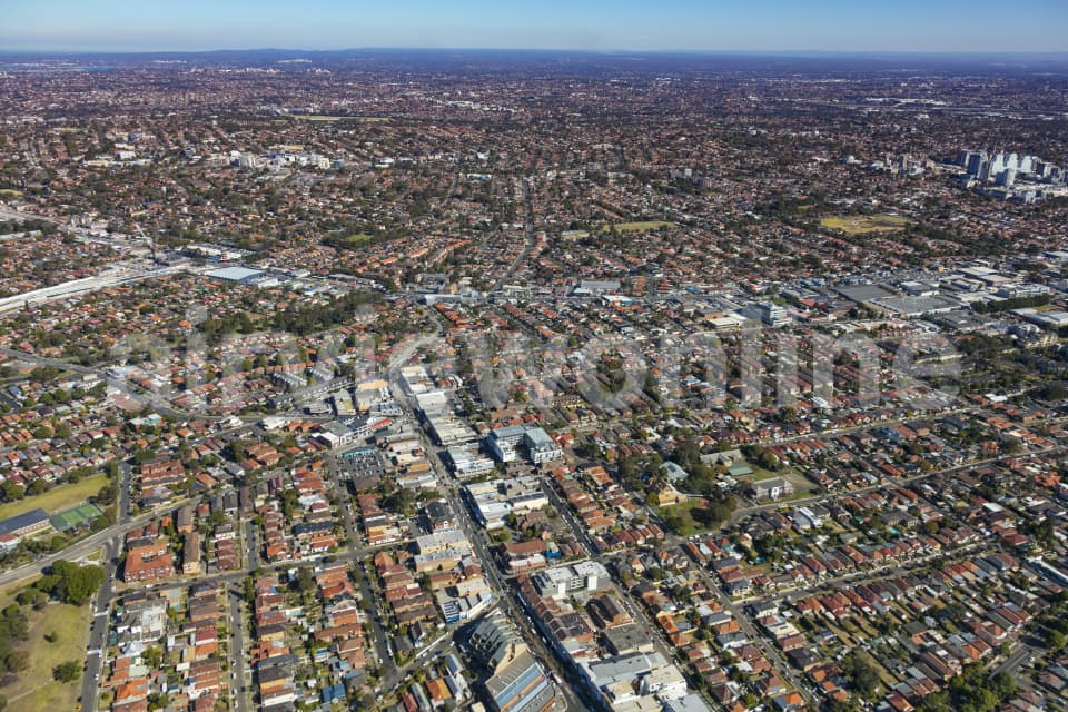 Aerial Image of Five Dock Shops