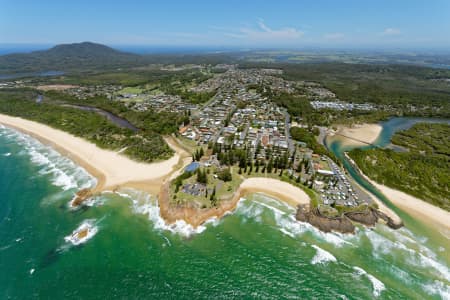 Aerial Image of AERIAL VIEW OF SOUTH WEST ROCKS