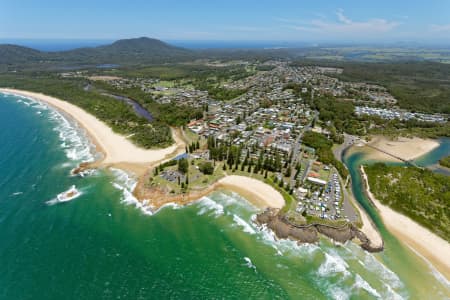 Aerial Image of AERIAL VIEW OF SOUTH WEST ROCKS