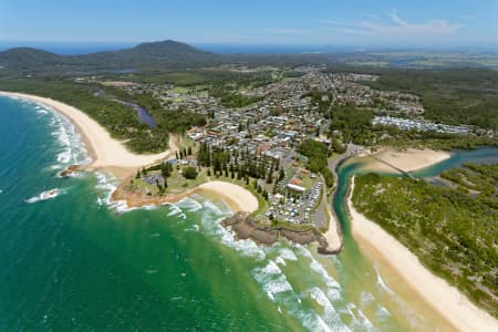 Aerial Image of AERIAL VIEW OF SOUTH WEST ROCKS