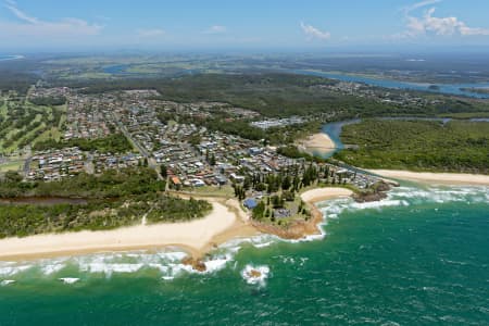Aerial Image of AERIAL VIEW OF SOUTH WEST ROCKS