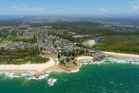 Aerial Image of AERIAL VIEW OF SOUTH WEST ROCKS
