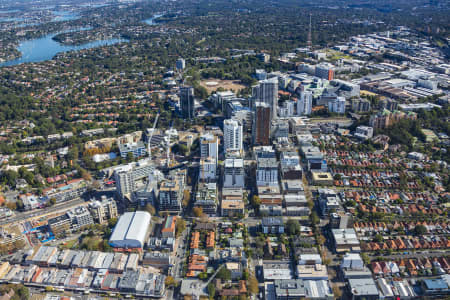 Aerial Image of CROWS NEST TO ST LEONARDS
